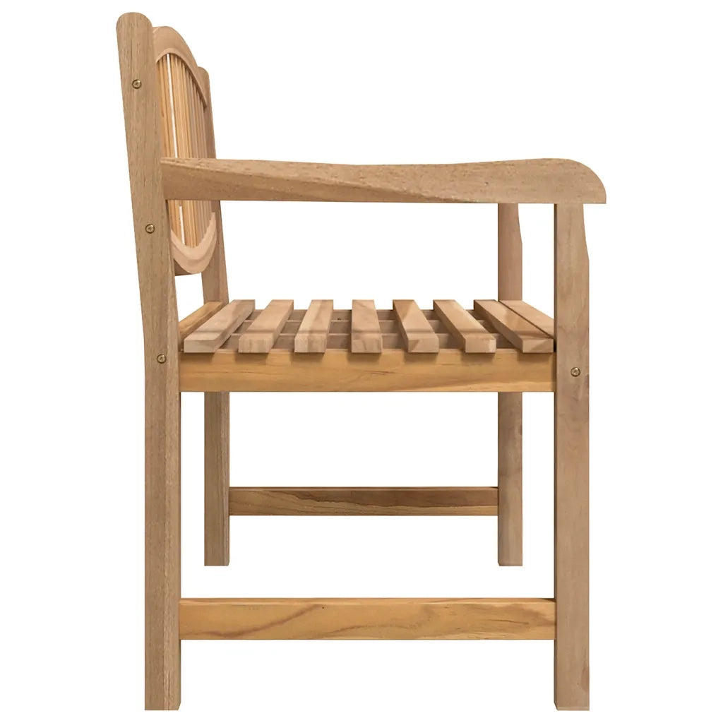 Panca da Giardino 114x59x87 cm Legno Massello di Teak 364408