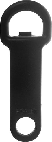 Apri-bottiglia in plastica nero 14 x 7 x 3 cm - Utensile di cucina pratica per aprire bottiglie e contenitori