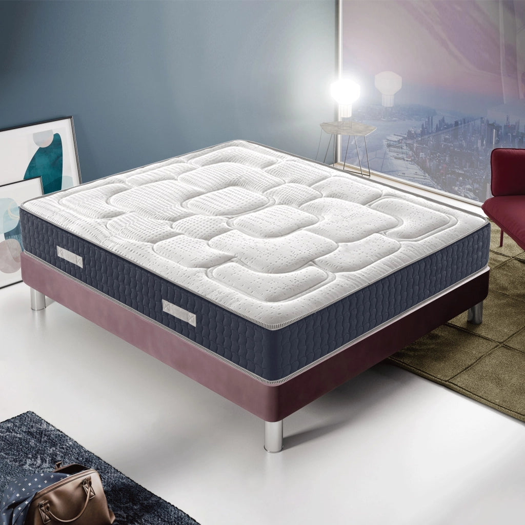 Materasso Piazza e Mezza 140x200 in memory Foam  Altezza 30 cm  11 zone differenziate  5cm memory  Ortopedico  Anatomico