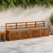 Cuscini per Panchina a 2 Pezzi VUGHT 2 pcs 100% Poliestere 950583