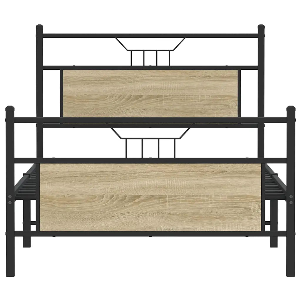 Giroletto senza Materasso Rovere Sonoma 107x203cm in Truciolato 4106806