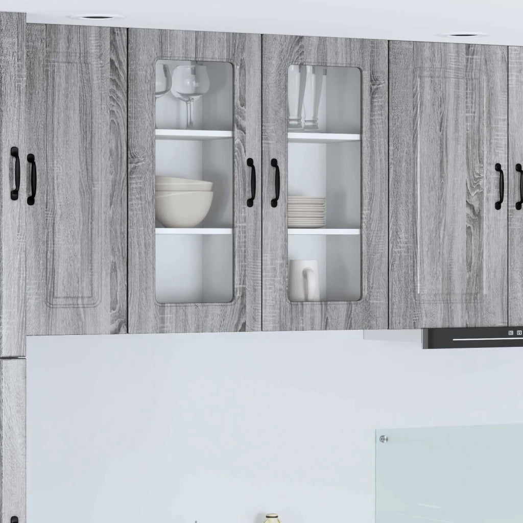 Pannello lavastoviglie Kalmar Grigio Sonoma 40 x 31 x 80 cm
