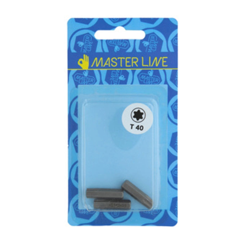 BL INSERTO TORX 25 MM T27 M 5,0   3 PZ- 5,0 blister