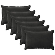 Cuscino con cuscino HOUTEN 6 pz Nero Velluto 932162
