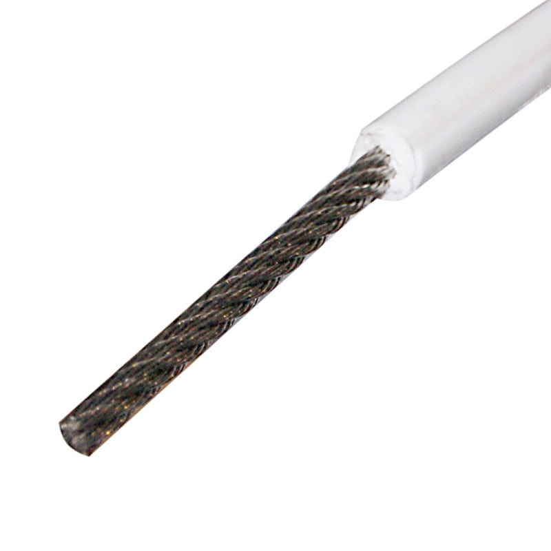 FUNE INOX RIVESTITA Ø MM.3X6 MT.100 MM.4X8 MT.100
