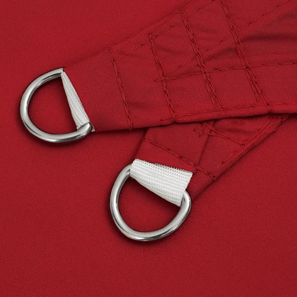 Parasole a Vela Oxford Rettangolare 6x7 m Rosso 135662