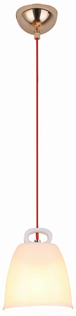 Lampada a sospensione Candellux Sewilla bianca E27 123cm