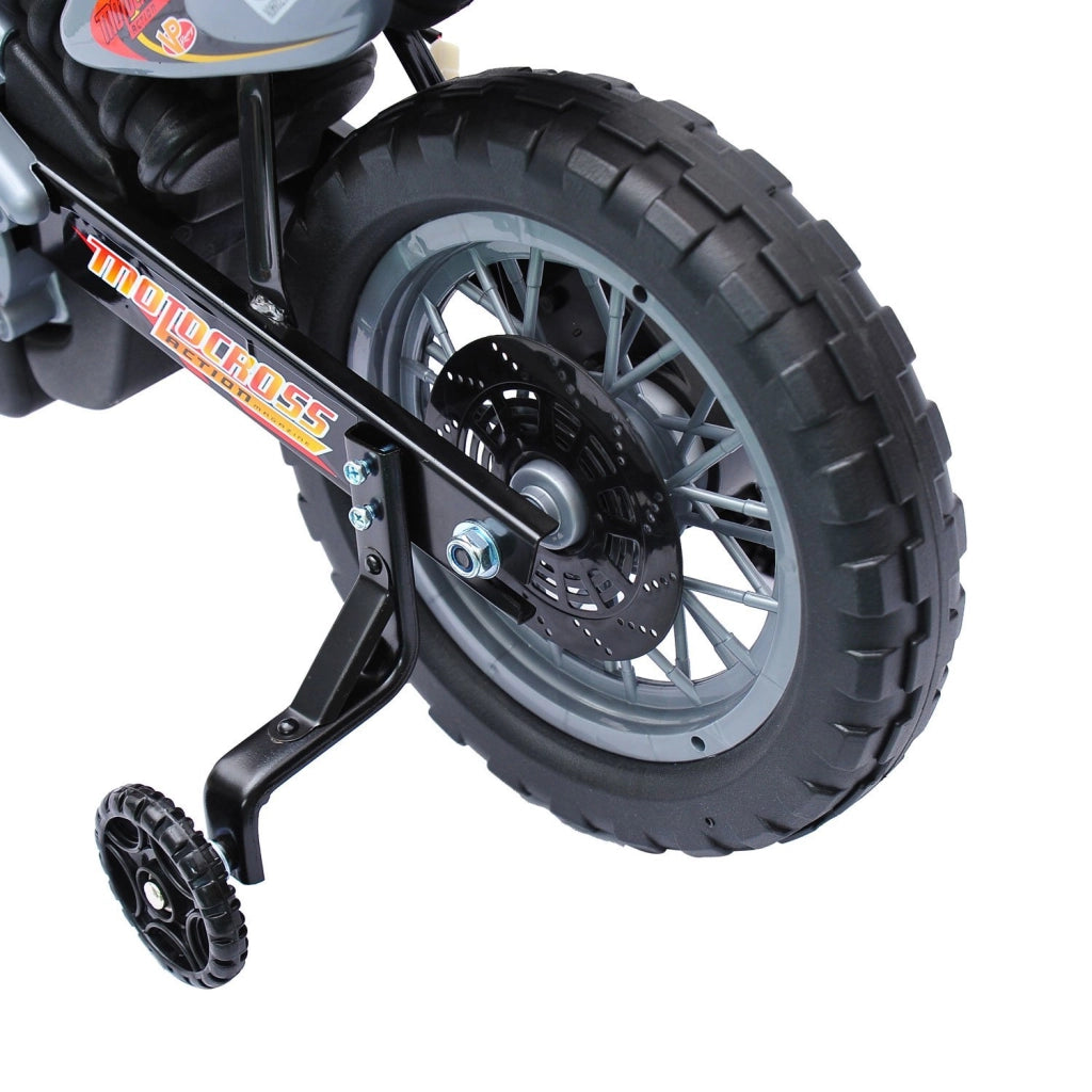 Moto Elettrica per Bambini 6V con Ruote di Supporto ¨C Xylo ¨C Rosso 102x53x66 cm 3+ Anni