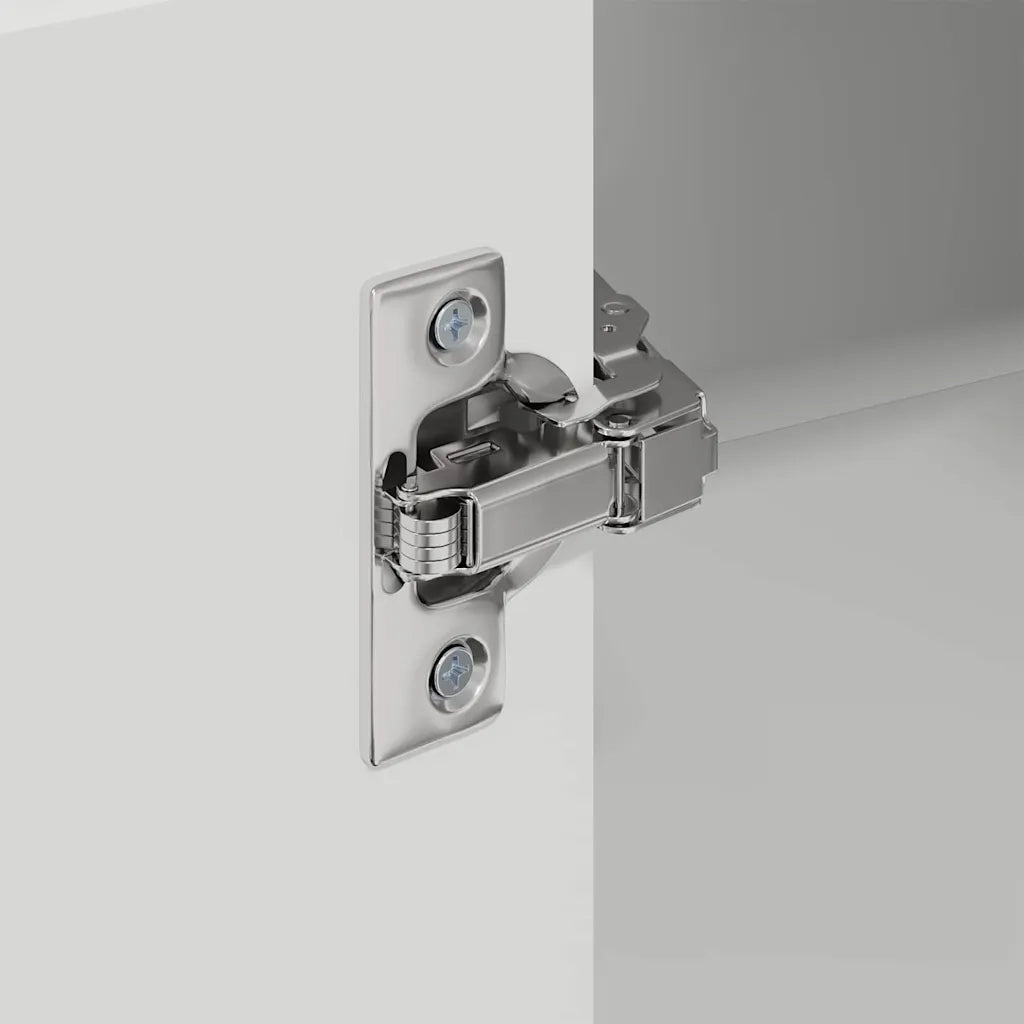 Pensile da cucina | Mobile angolare per parete LUCCA Bianco Lucido 57 x 57 x 100 cm