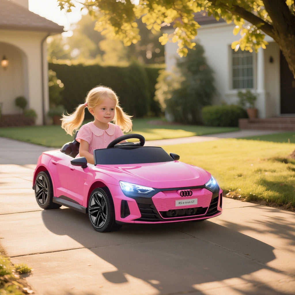 Auto Elettrica per Bambini con Telecomando ¨C Minimal ¨C Rosa 103x58x41 cm