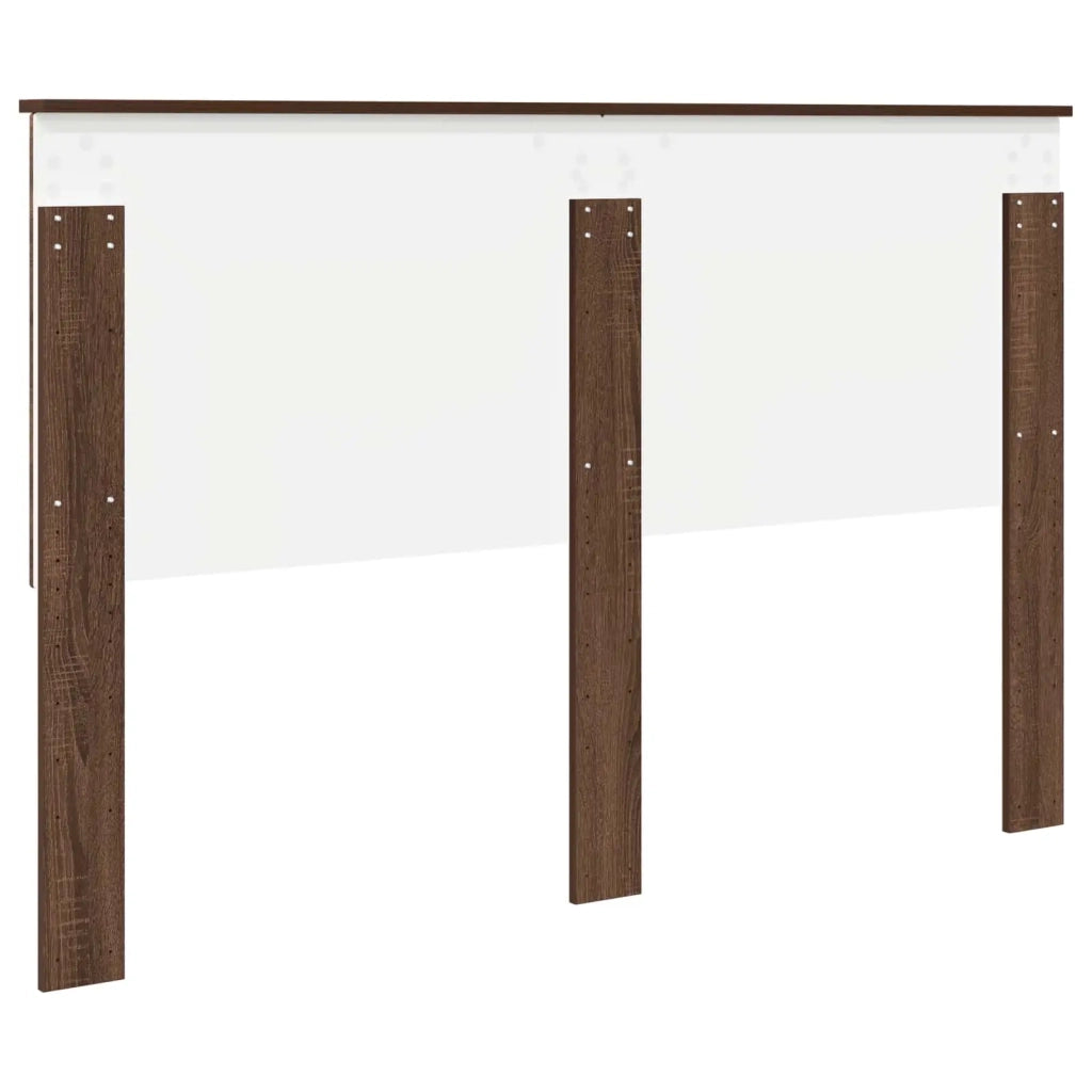 Testiera | Testata con Testiera | Testata Rovere Marrone 150 cm Legno multistrato