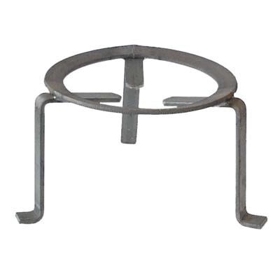 TREPPIEDE CALDARA CIRCOLARE  ACCIAIO CM 30