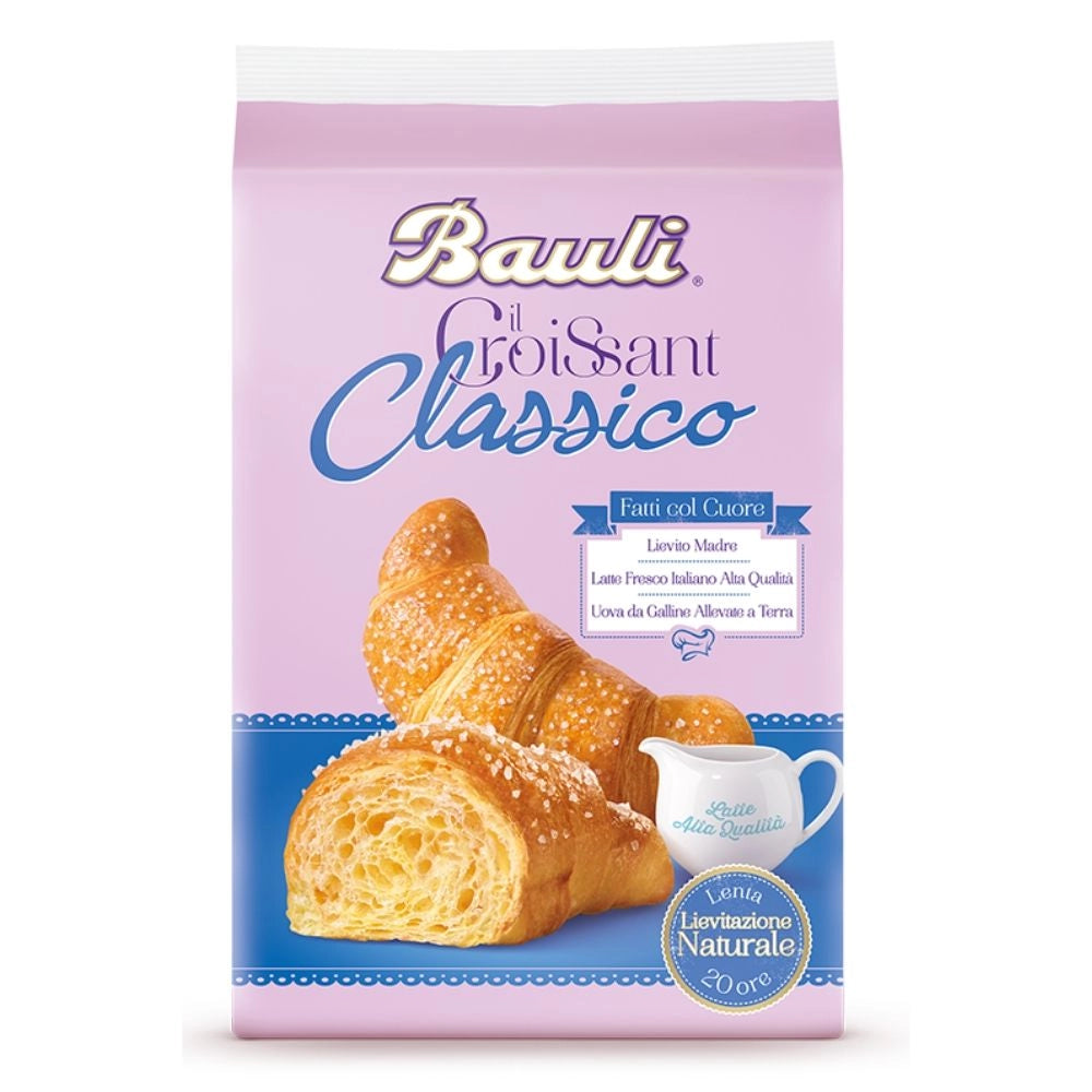 Bauli croissant: classico- al cioccolato- al albicocca- alla ciliegia- alla crema pasticcera