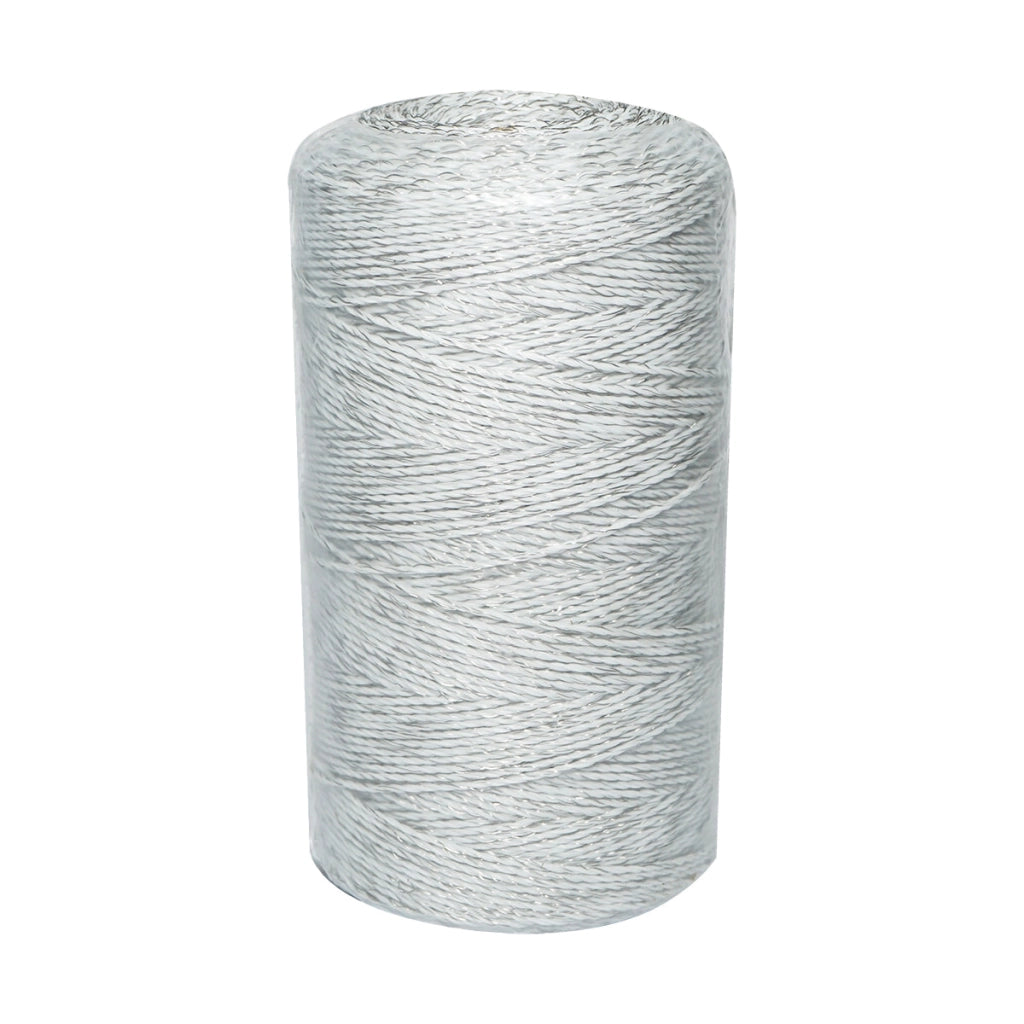 Filo bianco, diametro 1.6 mm, 6x0.16 mm SS, 400 m per recinzione elettrica, resistenza 5.5 Ohm, Bourget