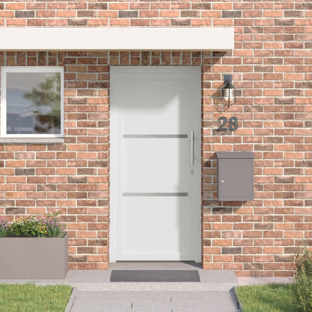 Porta Frontale Bianco 88 x 200 cm PVC 3445691