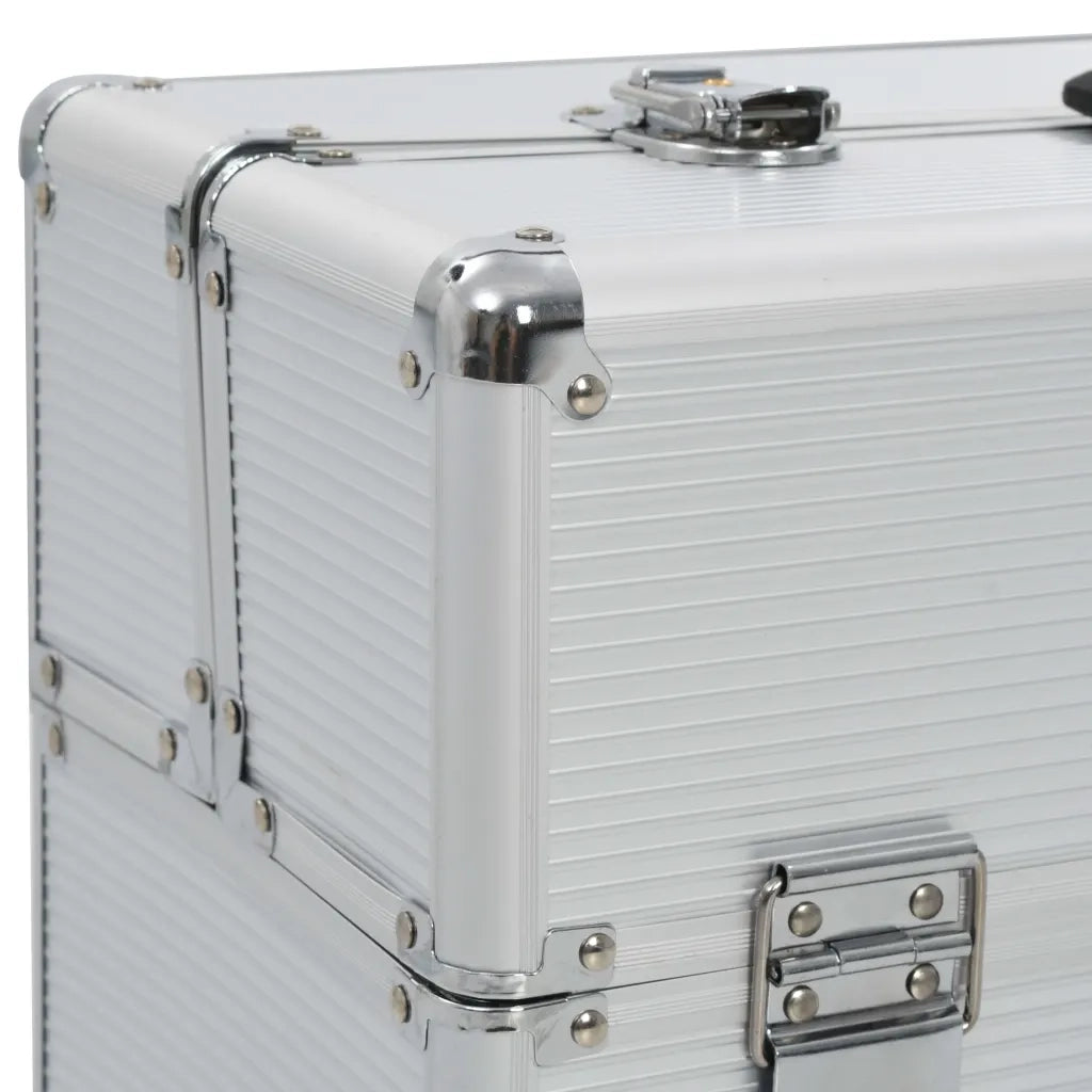 Valigetta per Attrezzi 47x36x20 cm Argento in Alluminio 91845
