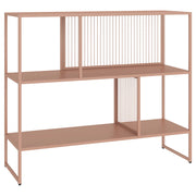 Scaffale in metallo rosa antico EMILIA