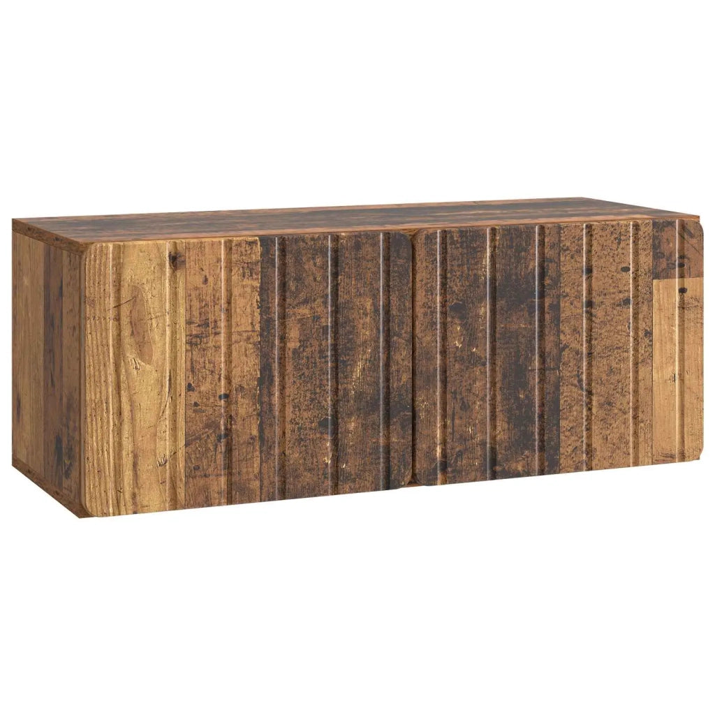 Mobile TV da Muro | Armadietto TV | Mobile Porta TV Legno antico 78,5 x 31 x 30 cm