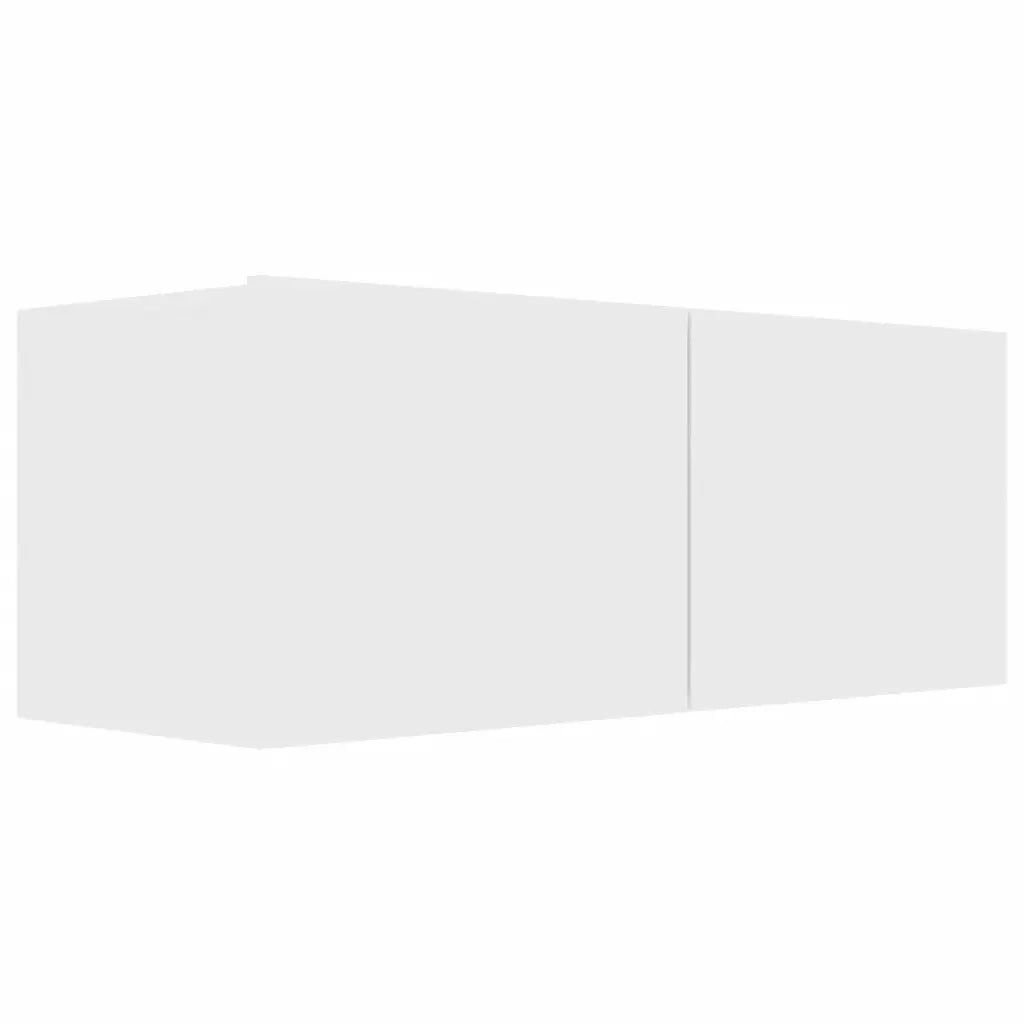 Set di Mobili Porta TV 6 pz-Credenza per TV Bianco in Legno Multistrato 622678