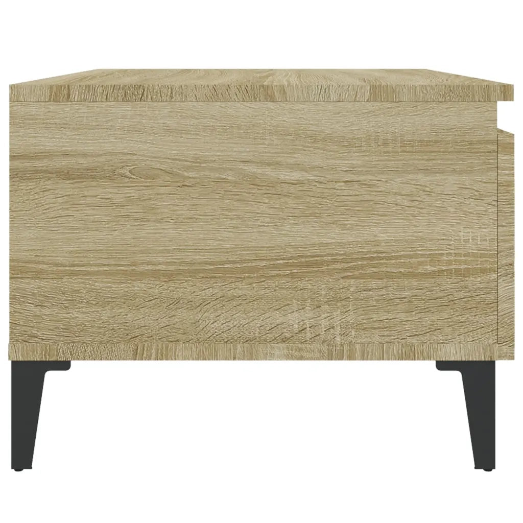 Tavolini 2pz Rovere Sonoma 50x46x35 cm in Legno Multistrato 819523