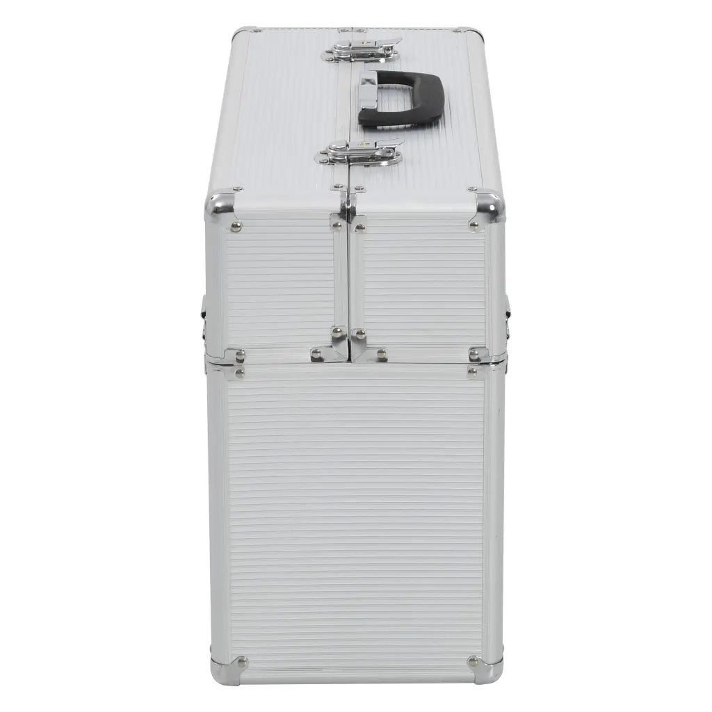 Valigetta per Attrezzi 47x36x20 cm Argento in Alluminio 91845
