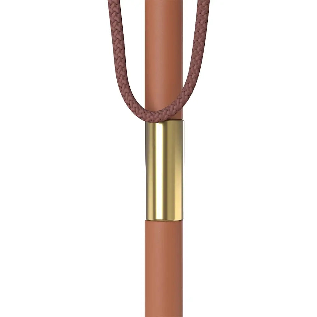 Ombrellone da Esterni-Ombrello da giardino con Palo in Legno 150x200 cm Antracite