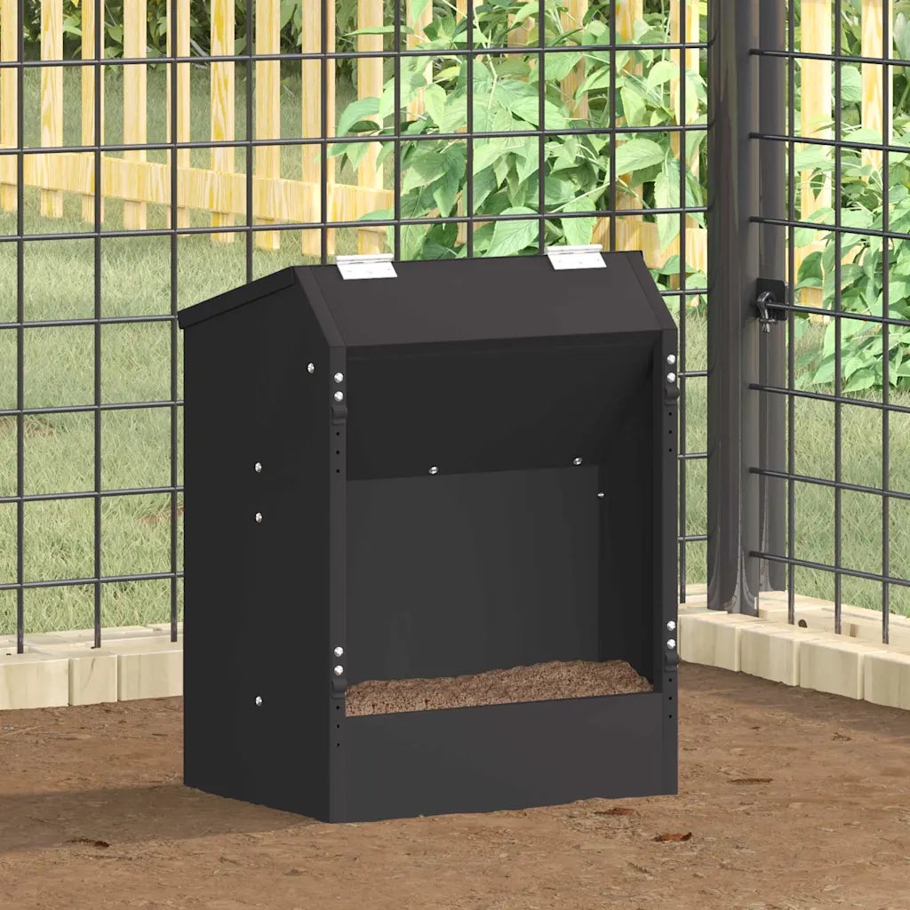 Mangiatore per conigli Nero 64.5 x 25.5 x 45.5 cm CFW5016790
