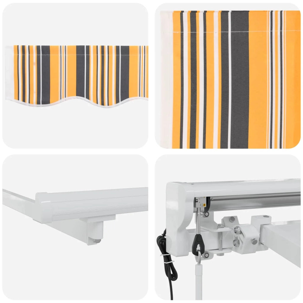 Tettuccio Elettrico Retrattile 4,5 × 3,5 m 3421875
