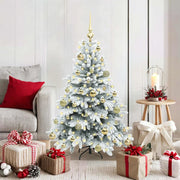 Albero di Natale artificiale con 150 LED Bianco 120 cm PE e PVC 3397592