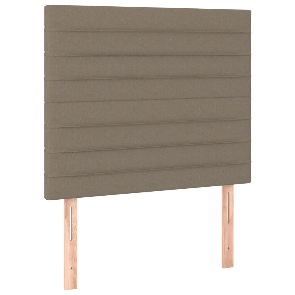 Giroletto a Molle con Materasso Tortora 100x200 cm in Tessuto
