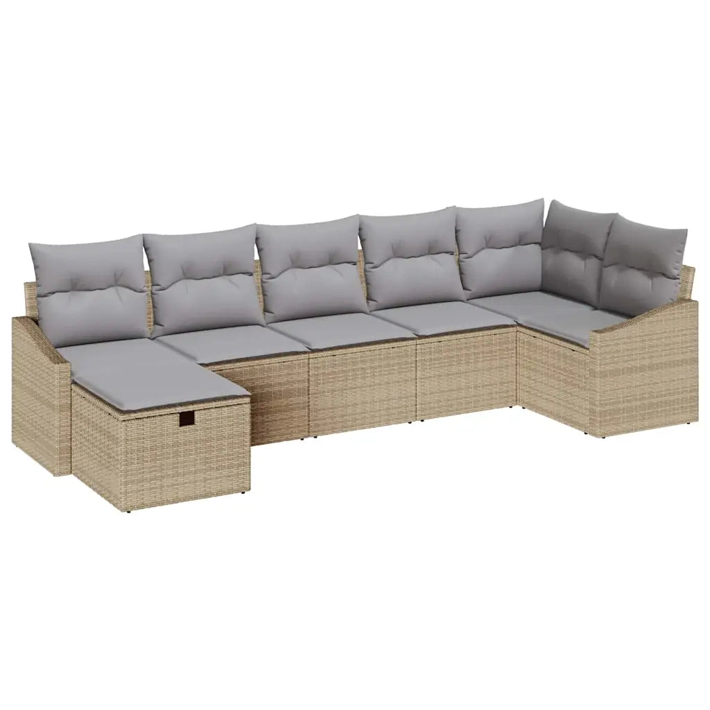 Set di divani con cuscino 8 pcs polyrattan 3360631