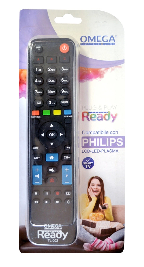 TELECOMANDO UNIVERSALE COMPATIBILE CON TELEVISORI PHILIPS
