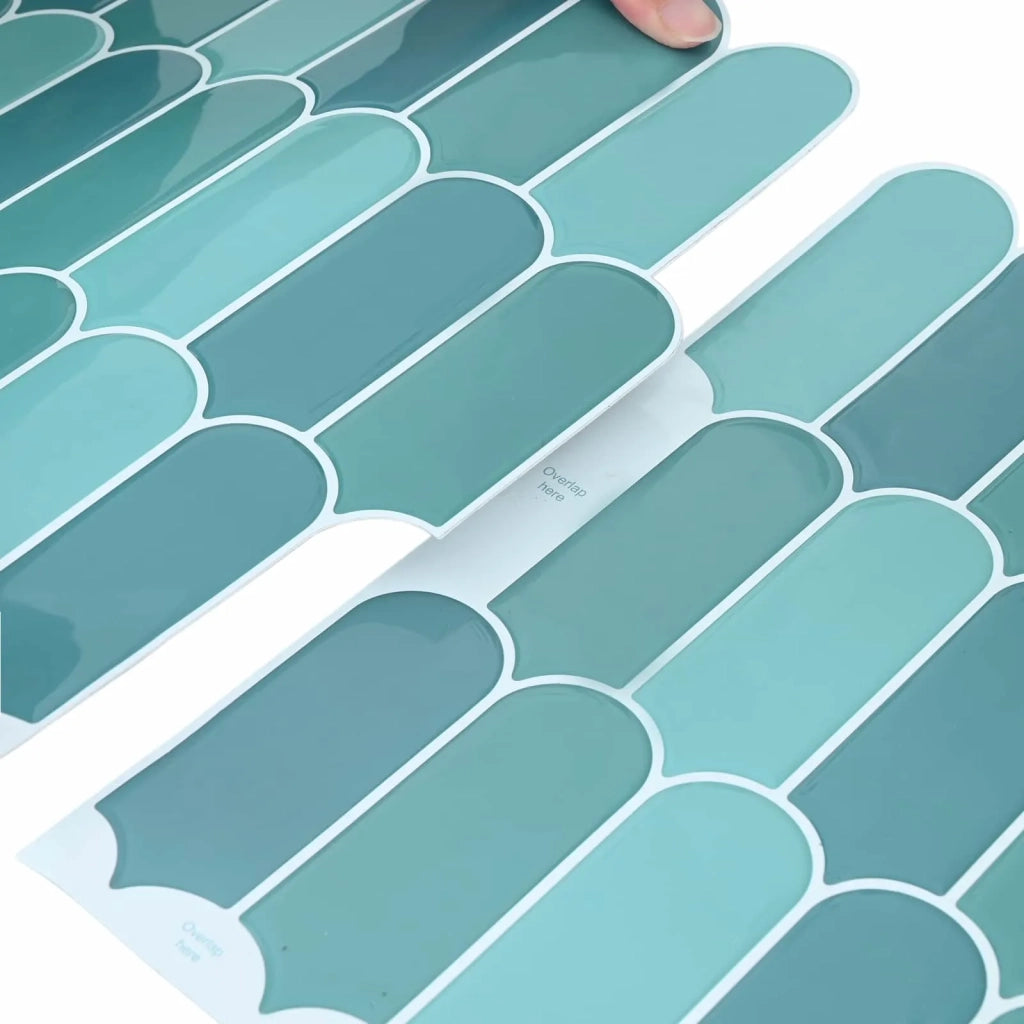 Piastrella Piuma 50 pcs Blu 30 x 30 cm Poliuretano e PET 42046209