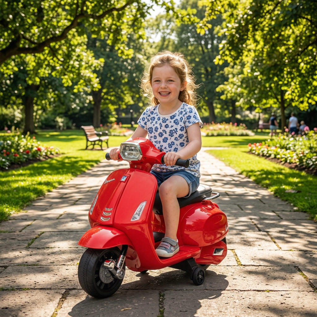 Moto Elettrica per Bambini 2-4 Anni ¨C zephmum ¨C Rosso