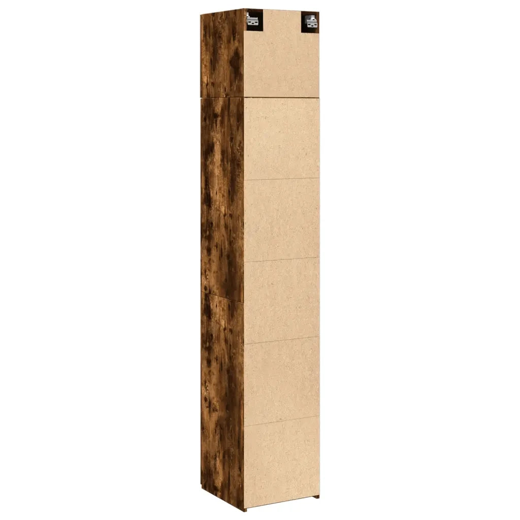 Mobile Sottile Rovere Fumo 40x42,5x225 cm in Truciolato CFW8609806