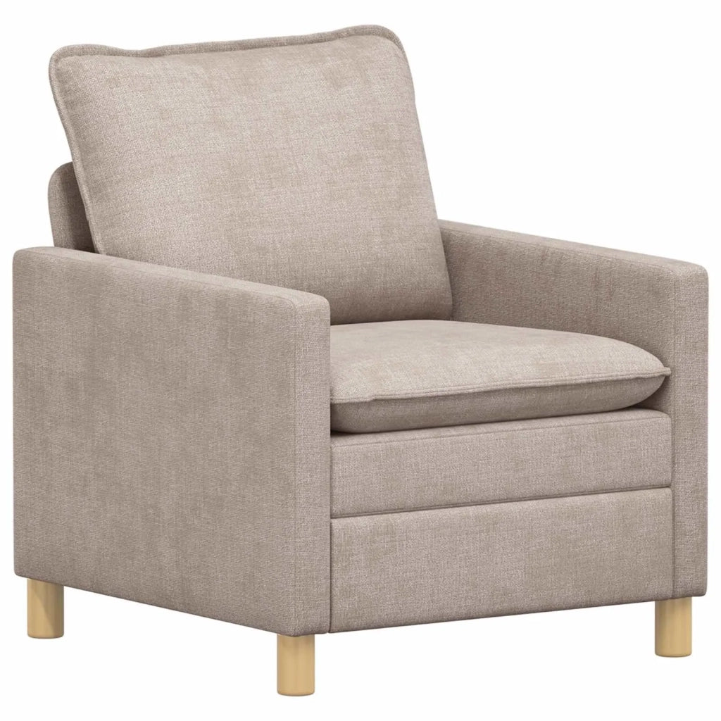 Set di divani 2 pcs Beige Poliestere 3417089