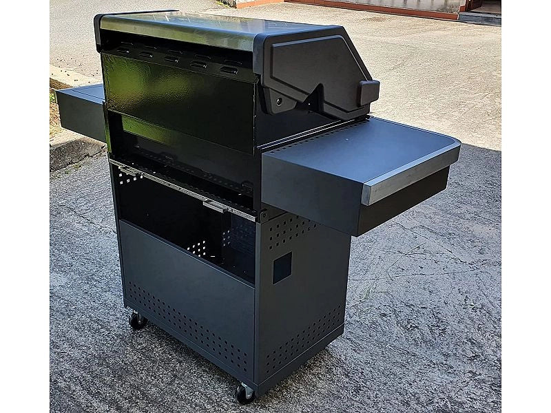 Barbecue a gas Generation Funpro Inox 4 bruciatori 1 fornello laterale