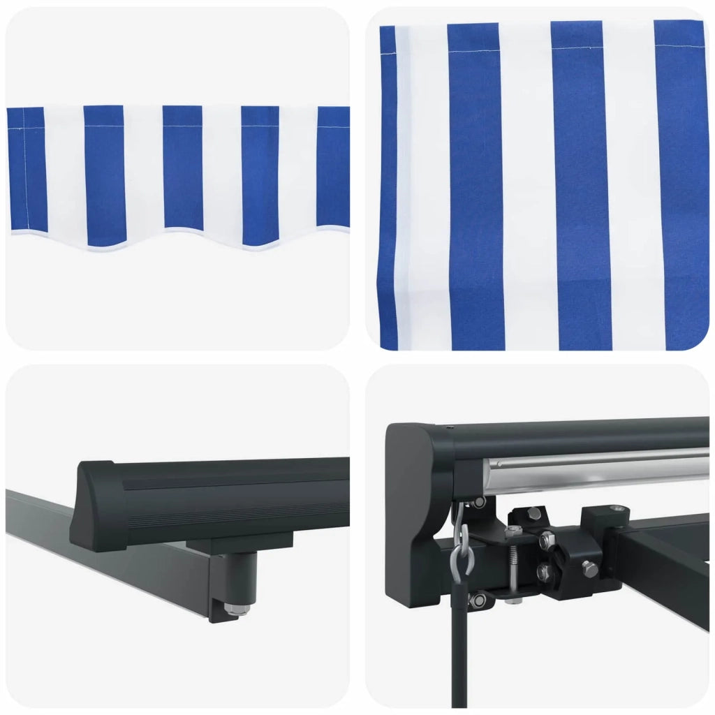 Cornice per Tenda Manuale con LED 3 x 2 m