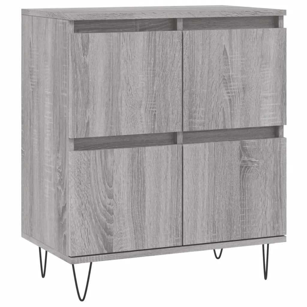 Credenza-Buffet-Armadio da cucina Grigio Sonoma 60x35x70 cm in Legno Multistrato 758734