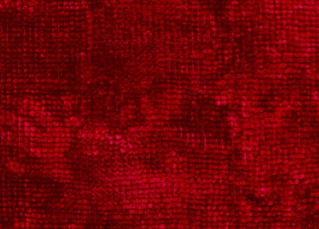 Tappeto Shaggy Bagno E Cucina Retro Antiscivolo In Microfibra Perla Bordeaux - 60x120 - Bordeaux
