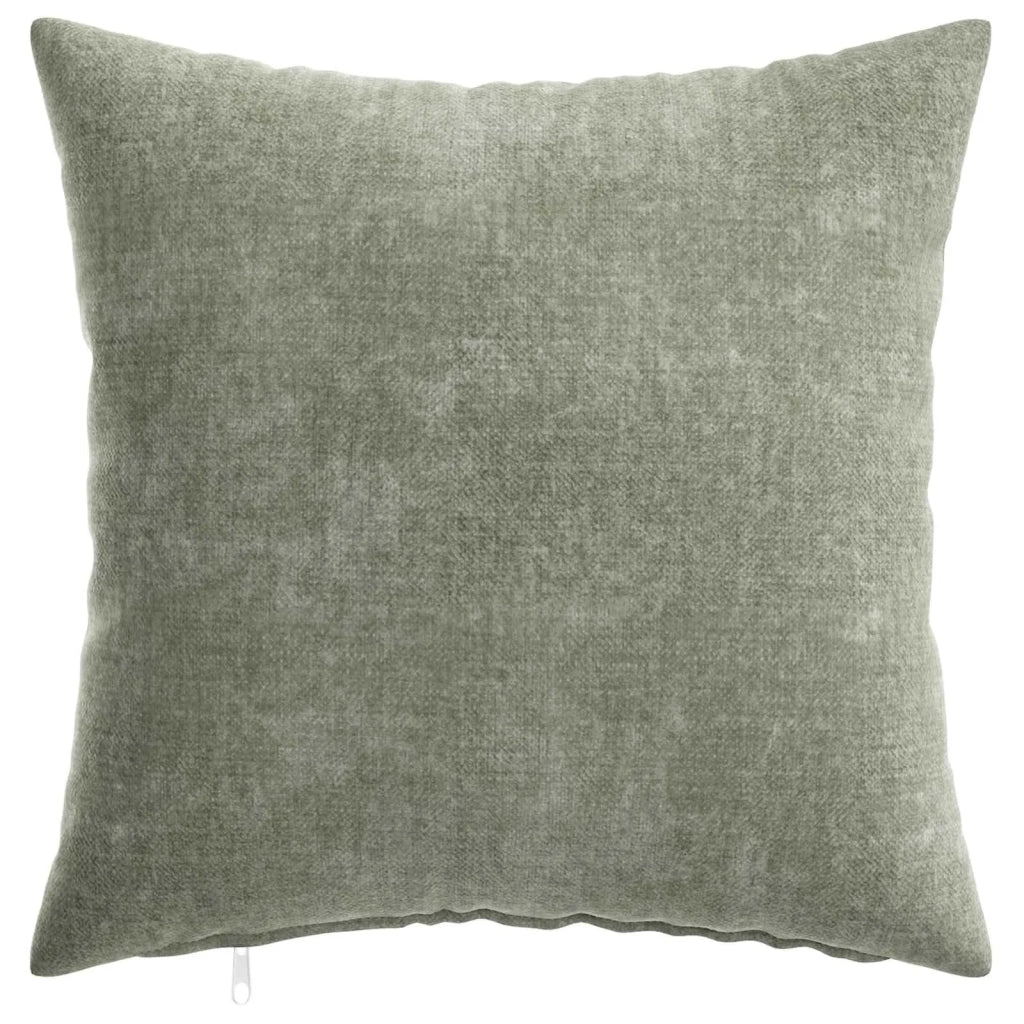 Federa 2 pz HEERLEN Verde 40 x 40 cm Tessuto Chenille 908512