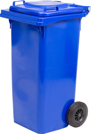 ICS BIDONE QUADRO PER DIFFERENZIATA Lt. 120 - cm. 55x50x94 h col. Blu