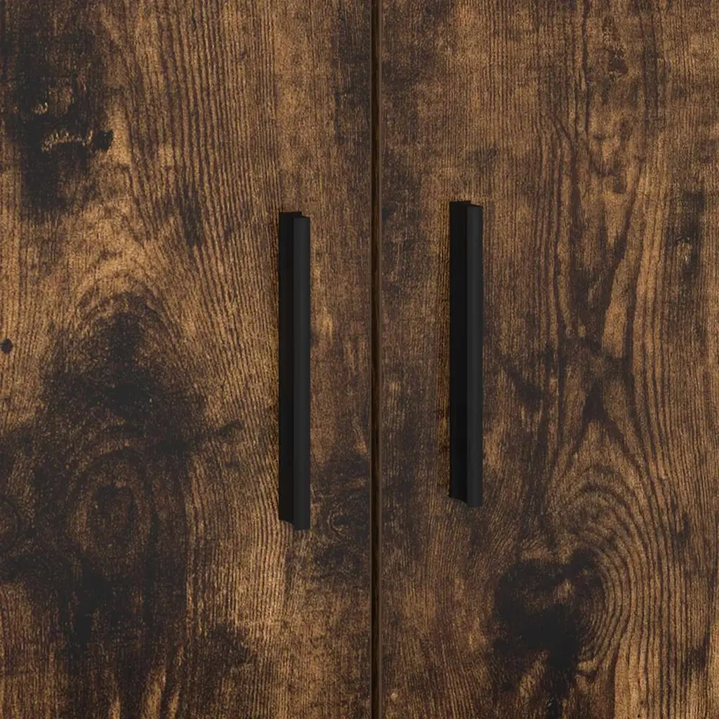 Struttura del letto-Giroletto Rovere fum¨¦ 90 x 200 cm Legno multistrato 753304