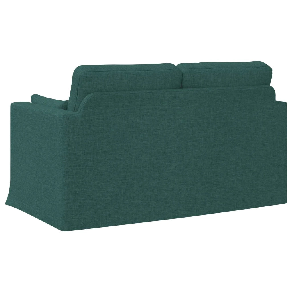 Divano Verde Scuro 139 x 78 x 80 cm Tessuto