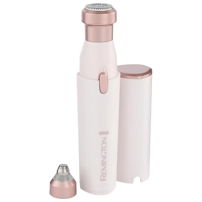 Remington Dispositivo Rimozione Peli Viso Bianco Testine Ipoallergeniche Wet and Dry