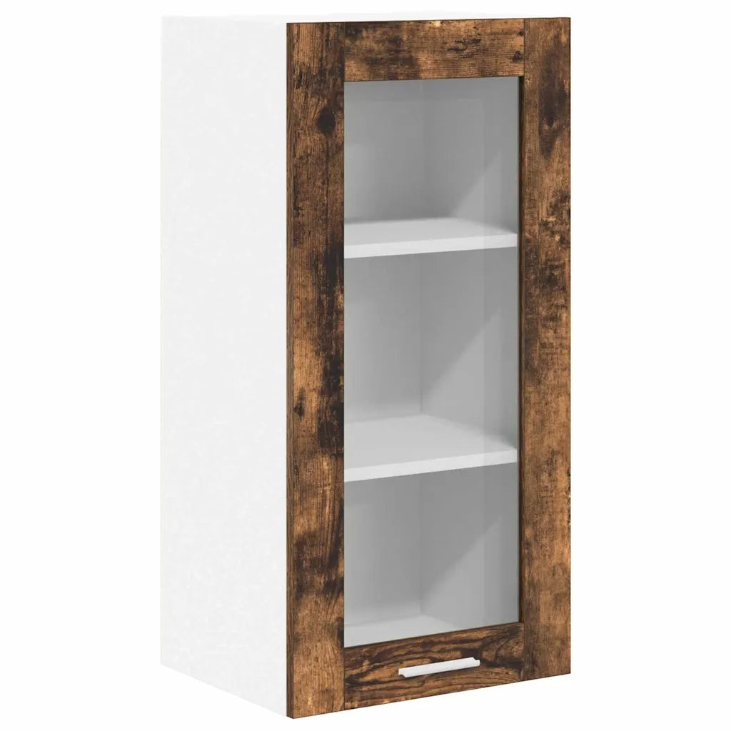 Armadio pensile Rovere fumé 40 x 31 x 80 cm Legno multistrato 884306