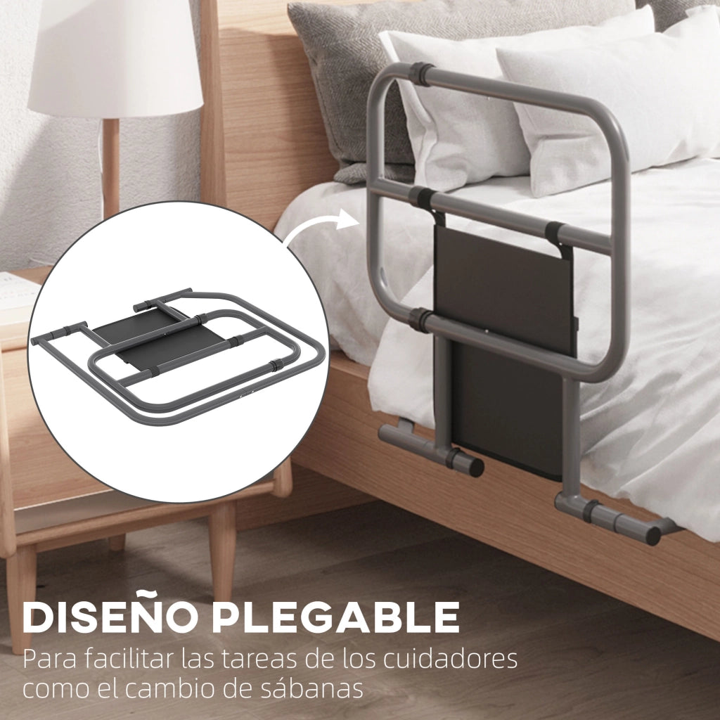 Letto Grigio con Contenitore ¨C Zephmum ¨C 61x66x55 cm