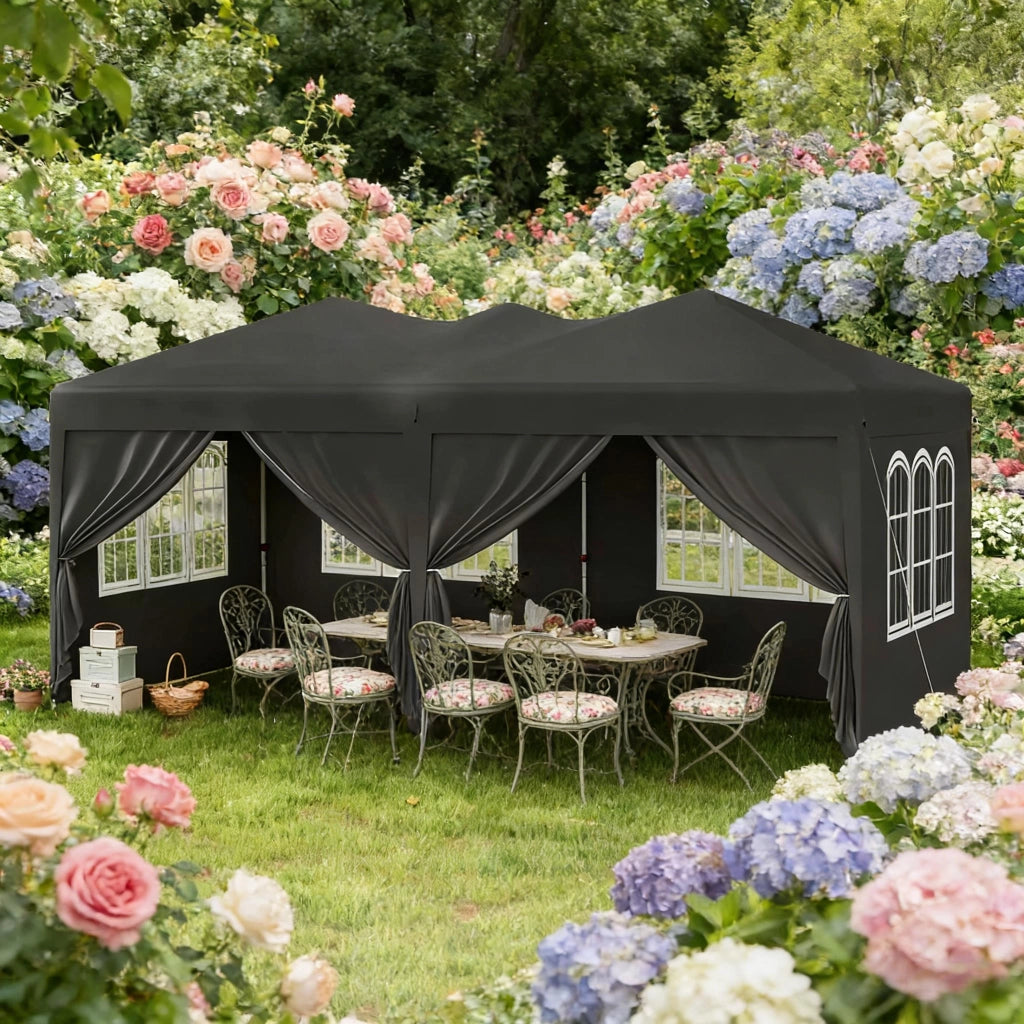 Festa a tenda gazebo di Spacious rifugio privato con Tote Bag (solo con gazebo)