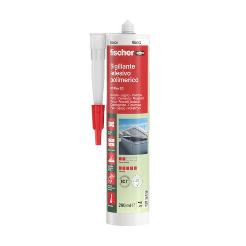 SIGILLANTE ADESIVO KD FLEX 20- 290 ml- FISCH- pezzi 1