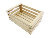 CASSETTA IN LEGNO- - cm.30x20x10h. - 3 pezzi CALDER